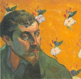 self-portrait of paul gauguin